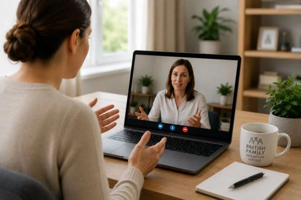 Image of online mediation Powys book in NOW